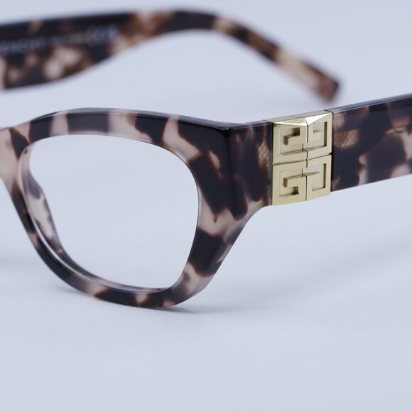 🕶️ New Givenchy GV50059I 055 Eyeglasses - Colored Havana Frame 52mm - Picture 5 of 10